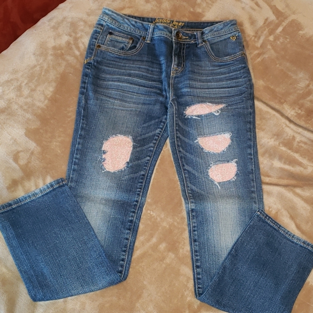 Justice Girls Jeans Simply Low